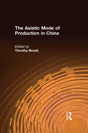 The Asiatic Mode of Production in China