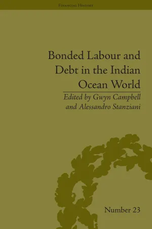 Bonded Labour and Debt in the Indian Ocean World