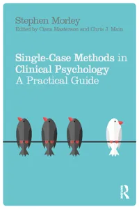 Single Case Methods in Clinical Psychology_cover