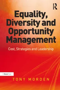 Equality, Diversity and Opportunity Management_cover
