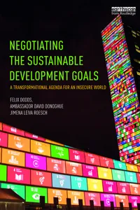 Negotiating the Sustainable Development Goals_cover