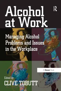 Alcohol at Work_cover