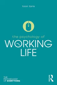 The Psychology of Working Life_cover