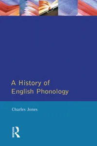 A History of English Phonology_cover