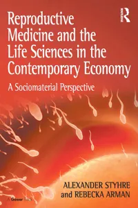 Reproductive Medicine and the Life Sciences in the Contemporary Economy_cover