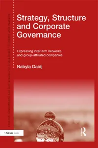 Strategy, Structure and Corporate Governance_cover