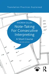 Note-taking for Consecutive Interpreting_cover
