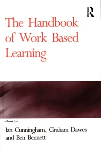 The Handbook of Work Based Learning_cover