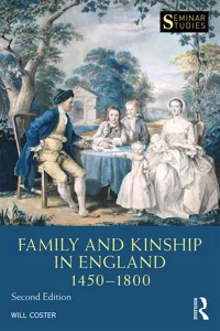 Family and Kinship in England 1450-1800_cover