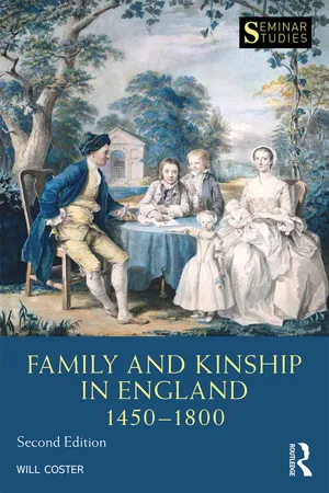 Family and Kinship in England 1450-1800