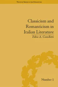 Classicism and Romanticism in Italian Literature_cover