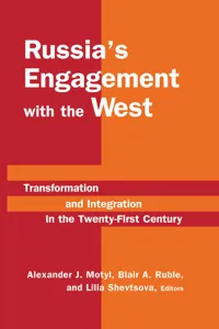 Russia's Engagement with the West:_cover