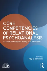 Core Competencies of Relational Psychoanalysis_cover