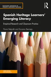 Spanish Heritage Learners' Emerging Literacy_cover