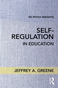 Self-Regulation in Education_cover