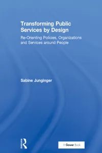 Transforming Public Services by Design_cover