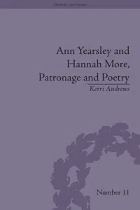 Ann Yearsley and Hannah More, Patronage and Poetry_cover