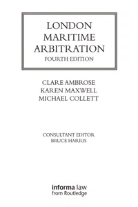 London Maritime Arbitration_cover