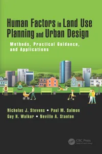 Human Factors in Land Use Planning and Urban Design_cover