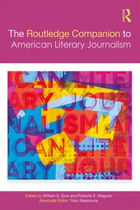 The Routledge Companion to American Literary Journalism_cover