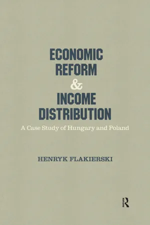 Economic Reform and Income Distribution