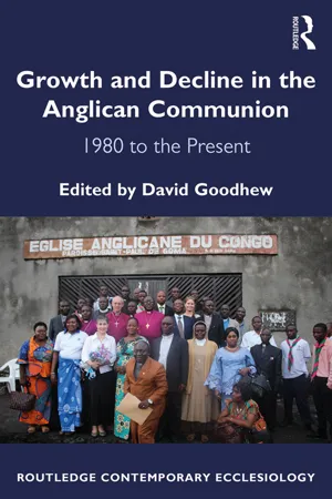 Growth and Decline in the Anglican Communion