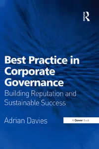 Best Practice in Corporate Governance_cover