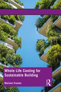 Whole Life Costing for Sustainable Building_cover