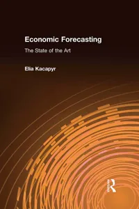 Economic Forecasting: The State of the Art_cover