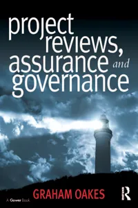 Project Reviews, Assurance and Governance_cover