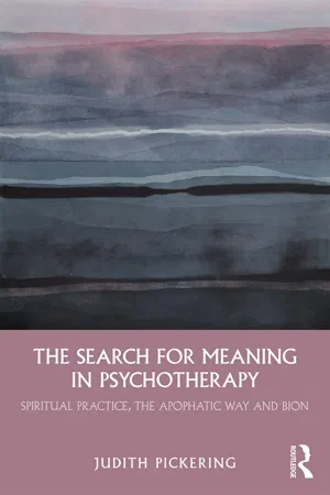 The Search for Meaning in Psychotherapy