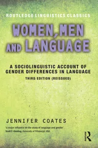 Women, Men and Language_cover