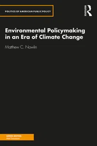 Environmental Policymaking in an Era of Climate Change_cover