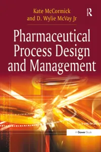 Pharmaceutical Process Design and Management_cover