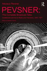 Pevsner: The Complete Broadcast Talks_cover