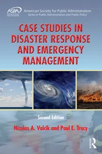 Case Studies in Disaster Response and Emergency Management_cover