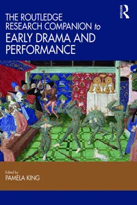 The Routledge Research Companion to Early Drama and Performance_cover