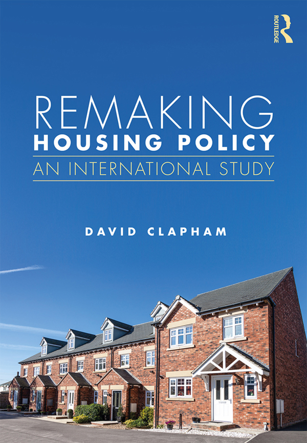PDF] Remaking Housing Policy by David Clapham | 9781138193956