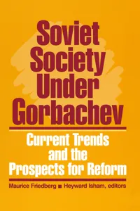 Soviet Society Under Gorbachev_cover