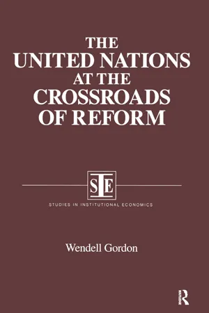 The United Nations at the Crossroads of Reform