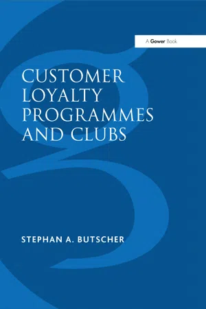 Customer Loyalty Programmes and Clubs