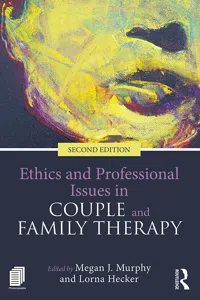 Ethics and Professional Issues in Couple and Family Therapy_cover