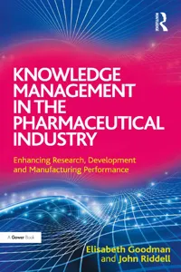 Knowledge Management in the Pharmaceutical Industry_cover