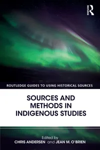 Sources and Methods in Indigenous Studies_cover