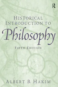 Historical Introduction to Philosophy_cover