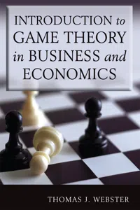 Introduction to Game Theory in Business and Economics_cover