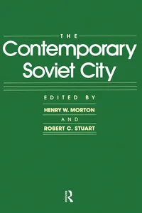 The Contemporary Soviet City_cover