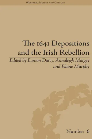 The 1641 Depositions and the Irish Rebellion