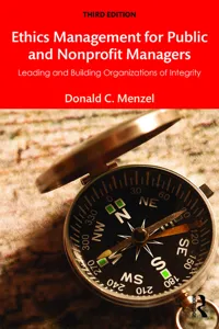 Ethics Management for Public and Nonprofit Managers_cover