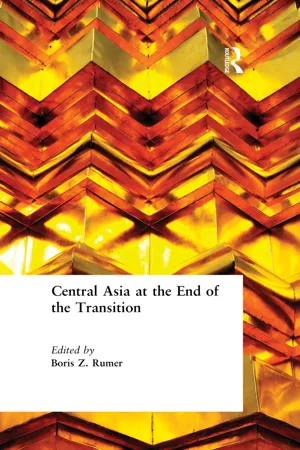 Central Asia at the End of the Transition